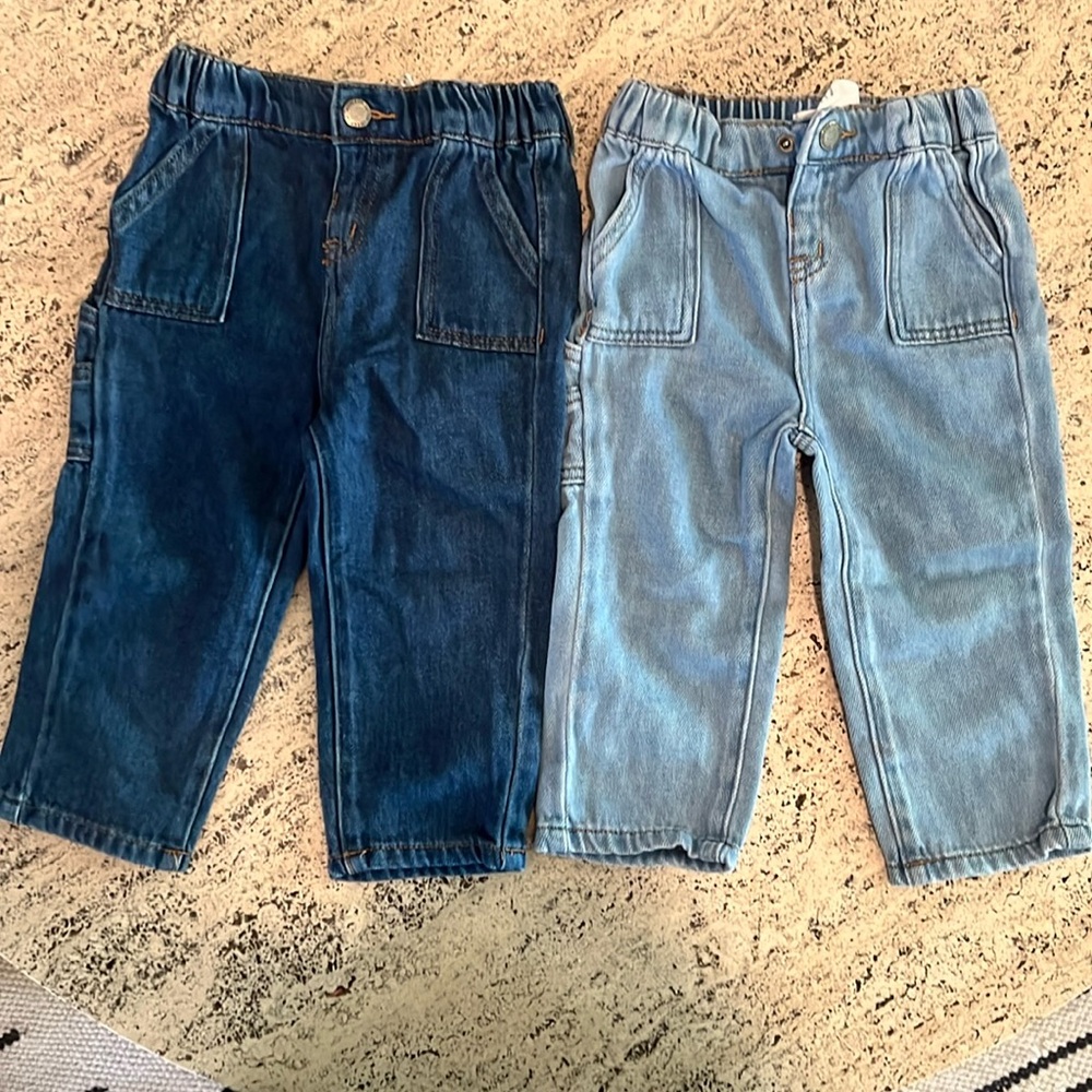 Cotton On Bundle of 2 Jeans - 18-24 months